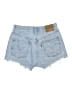 Levi's 100% Cotton Hearts Blue Denim Shorts Size 26 waist - photo 2