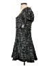 Likely 100% Polyester Tweed Black Casual Dress Size 4 - photo 5
