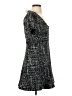 Likely 100% Polyester Tweed Black Casual Dress Size 4 - photo 4