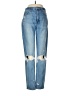 American Eagle Outfitters Hearts Blue Jeans Size 6 LONG - photo 1