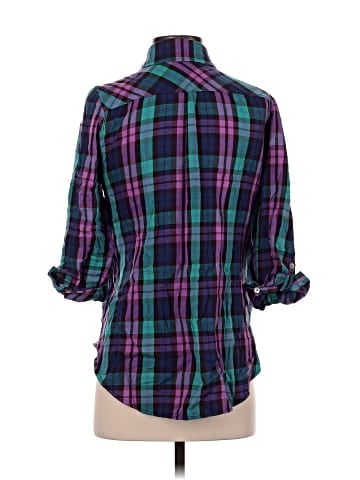 Everly Grey Long Sleeve Button-Down Shirt (view 2)