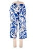 Passport Print Blue Casual Pants Size XL - photo 1