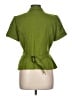 Studio I 100% Polyester Green Blazer Size 10 - photo 2