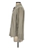 Equipment Gray Long Sleeve Blouse Size S - photo 5