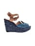 Robert Clergerie Blue Wedges Size EU 41 - photo 1