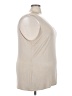 Sunny Leigh 100% Polyester Tan Sleeveless T-Shirt Size 2X - photo 4