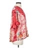 Umgee Pink 3/4 Sleeve Blouse Size S - photo 4