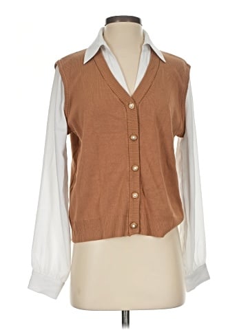 Adrianna Papell Sweater Vest (view 1)