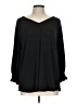 Adrianna Papell Black 3/4 Sleeve Blouse Size L (estimated) - photo 1