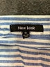 New Look Stripes Blue Long Sleeve Blouse Size XL - photo 7