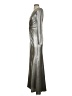 Eliza J Metallic Silver Cocktail Dress Size 2 - photo 5