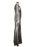 Eliza J Metallic Silver Cocktail Dress Size 2 - photo 4
