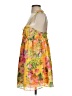 Unbranded 100% Polyester Tropical Yellow Cocktail Dress Size S - photo 5