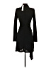Aqua 100% Polyester Black Cocktail Dress Size S - photo 2