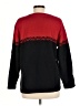 Eddie Bauer 100% Cotton Hearts Red Pullover Sweater Size Med Petite - photo 2