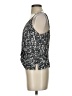 Fifteen Twenty Floral Black Silver Sleeveless Top Size S - photo 5