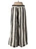 Catherine Malandrino 100% Linen Stripes Gray Linen Pants Size S - photo 2