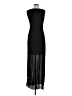 David Meister 100% Polyester Solid Black Cocktail Dress Size 6 - photo 2