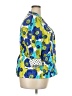 Joan Rivers Print Blue Blazer Size 20 - photo 4