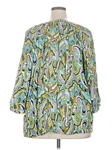 RACHEL Rachel Roy 3/4 Sleeve Blouse (view 2)