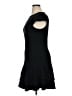 Eliza J Solid Black Casual Dress Size 14 - photo 5
