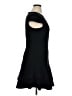 Eliza J Solid Black Casual Dress Size 14 - photo 4