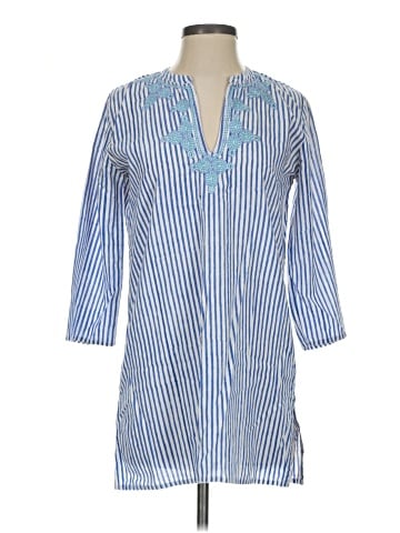 Roberta Roller Rabbit 3/4 Sleeve Button-Down Shirt (view 1)