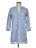 Roberta Roller Rabbit 100% Cotton Blue 3/4 Sleeve Button-Down Shirt Size XS - photo 1