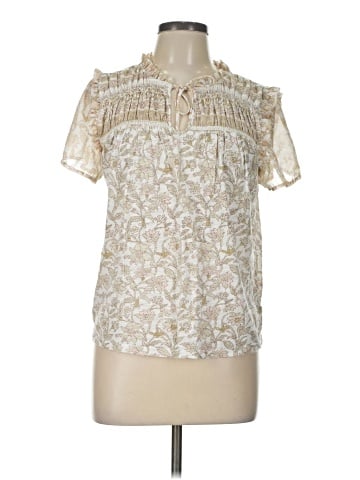 Lucky Brand Short Sleeve Blouse (view 1)