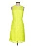 J.Crew Collection 100% Polyester Yellow Cocktail Dress Size 4 - photo 1