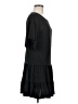 Alya Solid Black Casual Dress Size M - photo 4