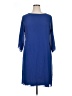 Grace Karin Solid Blue Casual Dress Size 16 - photo 1