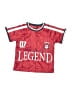 10 Threads 100% Polyester Red Short Sleeve T-Shirt Size 2T - photo 1