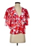 IRO Red Short Sleeve Blouse Size EU (FR) 34 / US 2 - photo 1