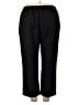 Alfred Dunner 100% Polyester Solid Black Casual Pants Size 22 - photo 2
