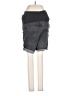 Bandia Gray Black Denim Shorts Size 2 - photo 2