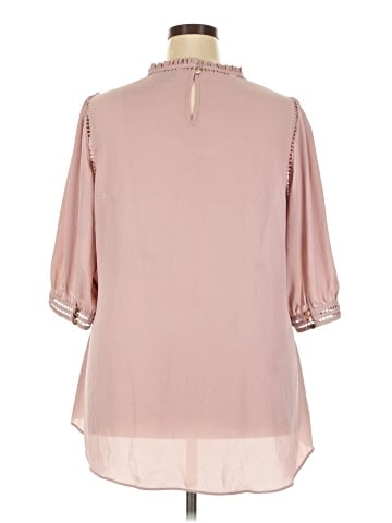 City Chic 3/4 Sleeve Blouse (view 2)