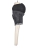 Bandia Gray Black Denim Shorts Size 2 - photo 4