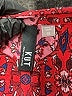Kut from the Kloth Paisley Red Long Sleeve Blouse Size XL - photo 7