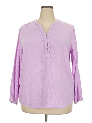 Coldwater Creek 3/4 Sleeve Blouse (view 1)