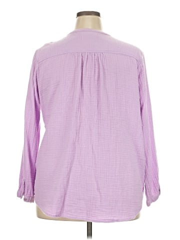 Coldwater Creek 3/4 Sleeve Blouse (view 2)