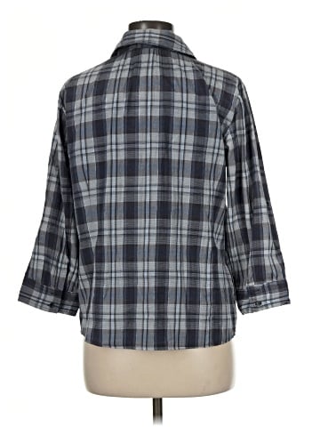 Laura Scott 3/4 Sleeve Button-Down Shirt (view 2)