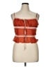 Kimchi Blue 100% Polyester Orange Sleeveless Blouse Size XL - photo 1