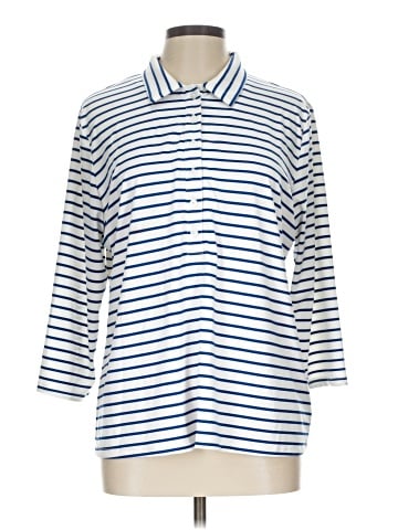 Lands' End Long Sleeve Polo (view 1)