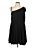 Jessica Simpson Solid Black Casual Dress Size L - photo 1