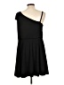 Jessica Simpson Solid Black Casual Dress Size L - photo 2