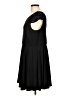 Jessica Simpson Solid Black Casual Dress Size L - photo 5