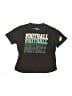 Chaser 100% Cotton Black Short Sleeve T-Shirt Size 4 - photo 1