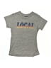 Tiny Whales Gray Short Sleeve T-Shirt Size 4 - photo 1