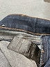 White House Black Market Color Block Blue Jeans Size 6 - photo 8